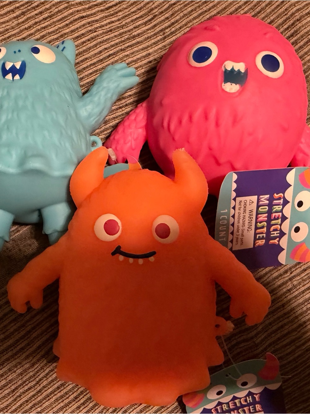 Squishy monsters set of 3